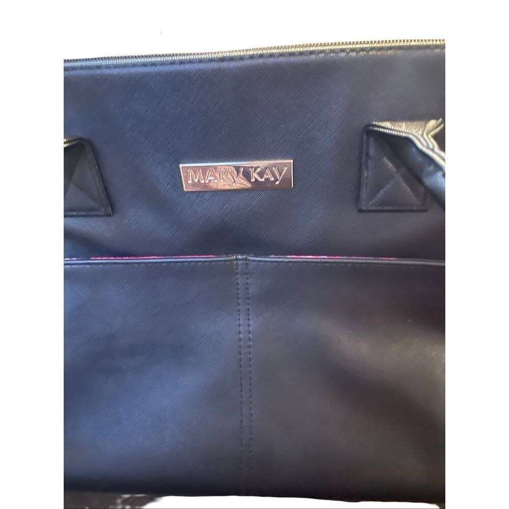 Mary Kay Womens Black Large Double Handles Travel Shoulder Consultant Tote Bag - Picture 14 of 15